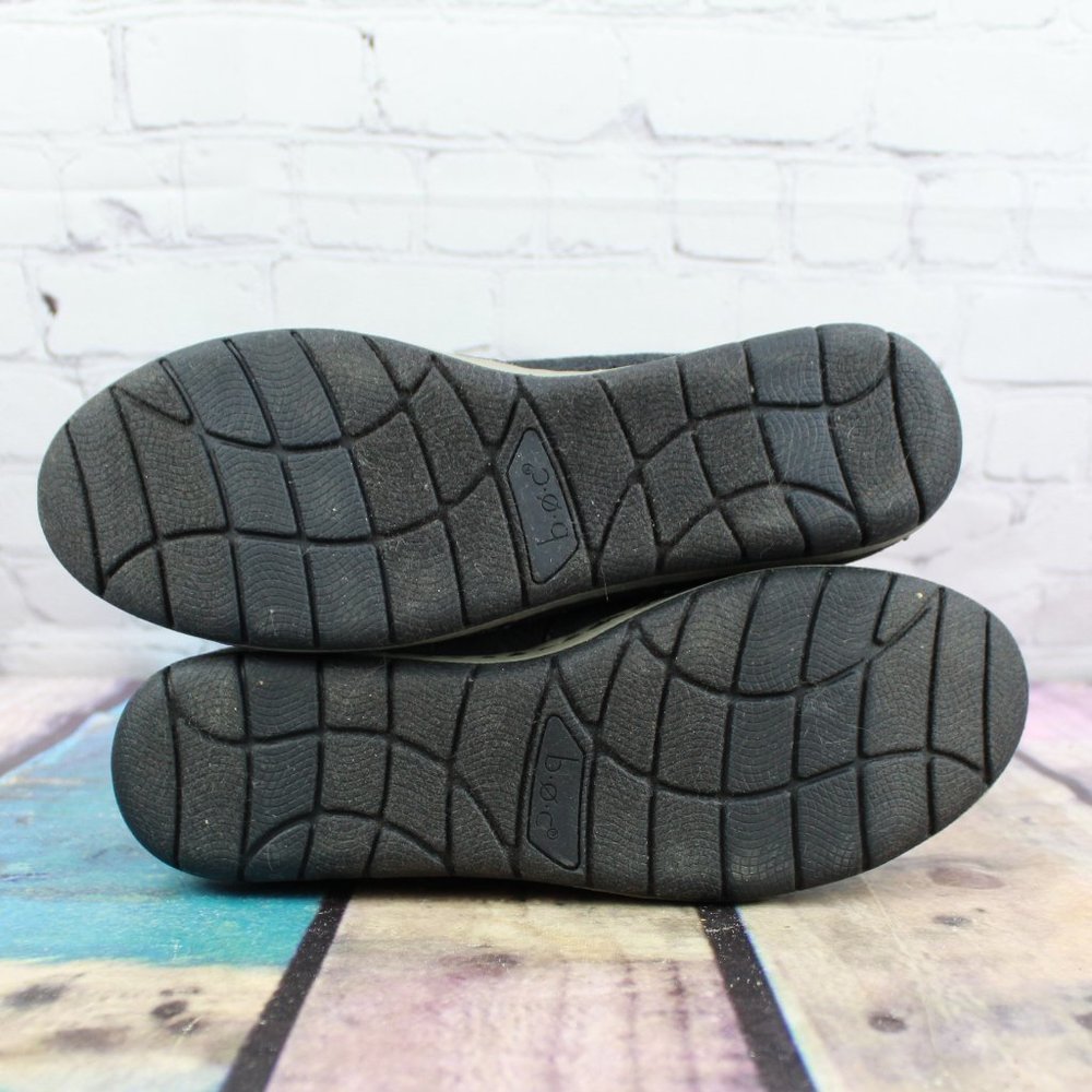 Boc Black Charcoal Fabric Mary Jane Slip On Flats Shoes Size 7 M - Picture 8 of 9